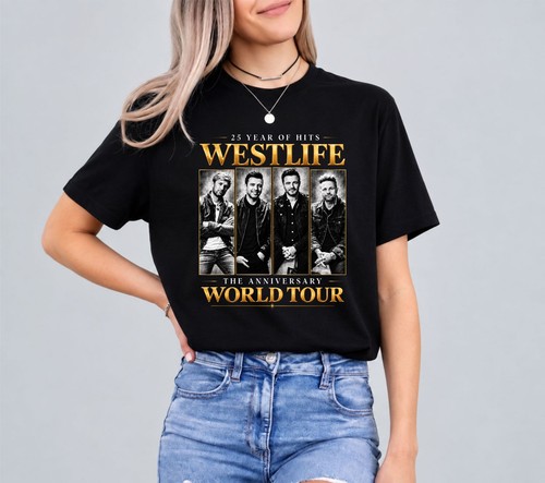 Westlife anniversary shirt - westlife,