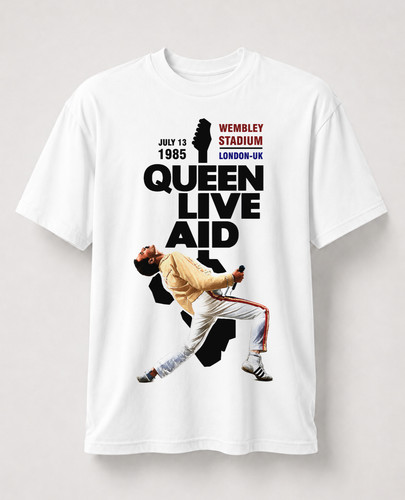Queen live aid shirt freddie - shirt,