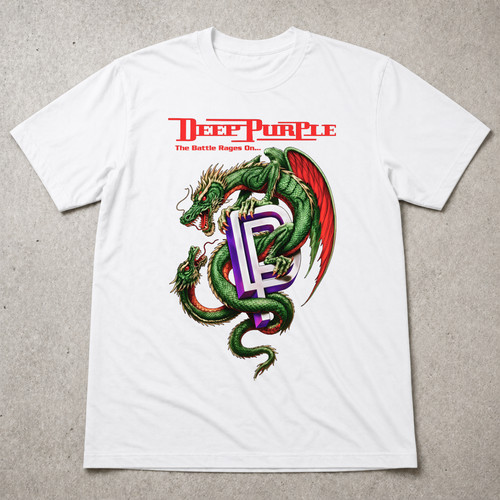 Deep purple shirt rock band - t,