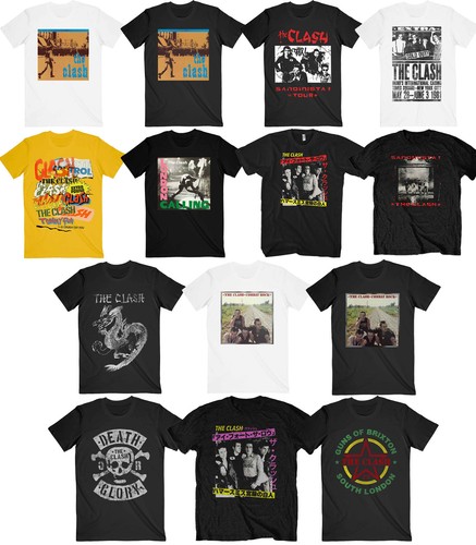 Official the clash - t, shirt