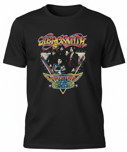 Vintage aerosmith world tour - aerosmith,