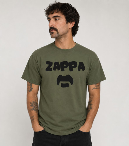 Frank zappa olive green - frank,