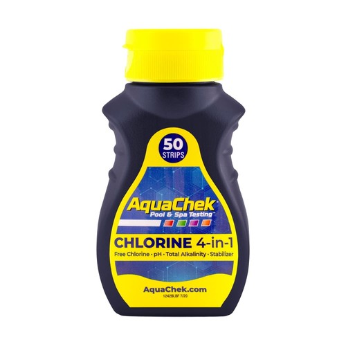 Aquachek test strip chlorine - aquachek,