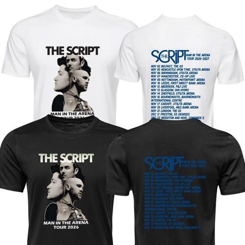 The script shirt inspired - the,