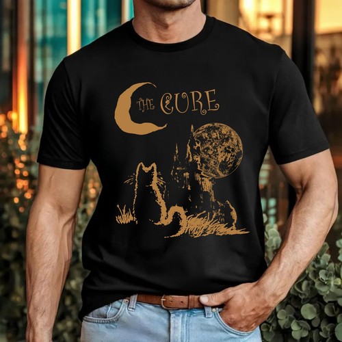 The cure gothic cat moon - gothic,