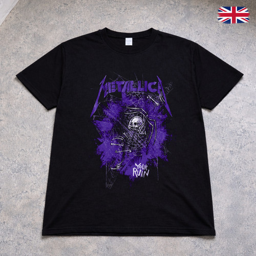 Metallica skull spider shirt - skull,