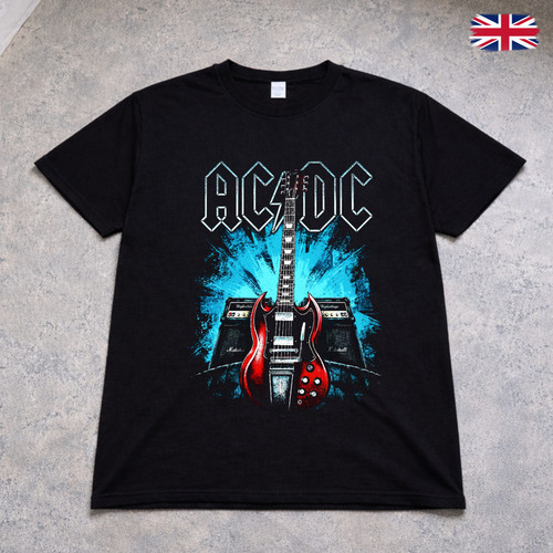 Acdc guitar amplifier shirt - amplifier,
