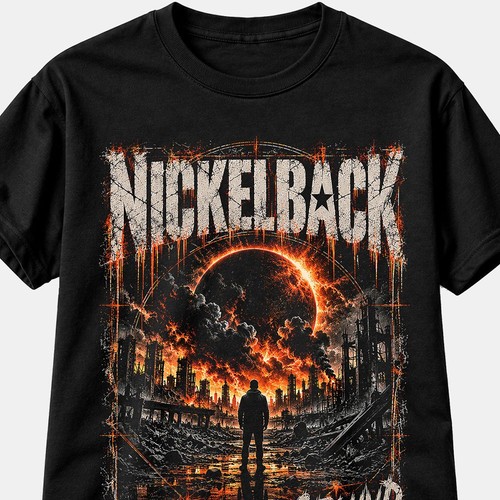 Nickelback shirt rock band - t,