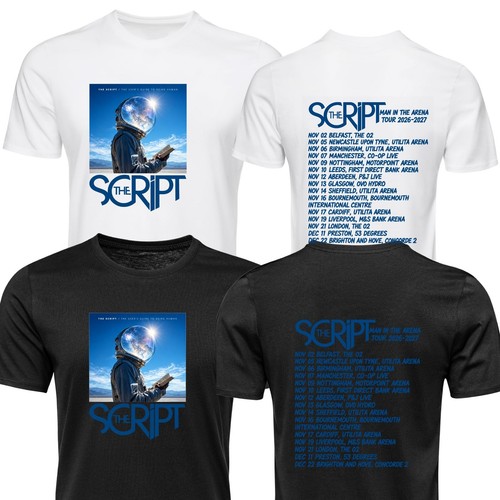 The script shirt inspired - script,
