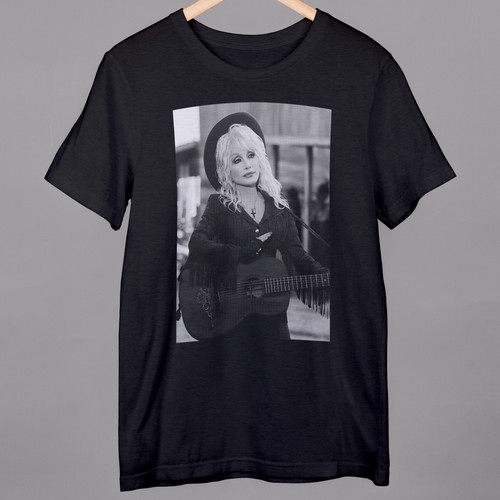 Dolly parton black shirt - dolly, t-shirt
