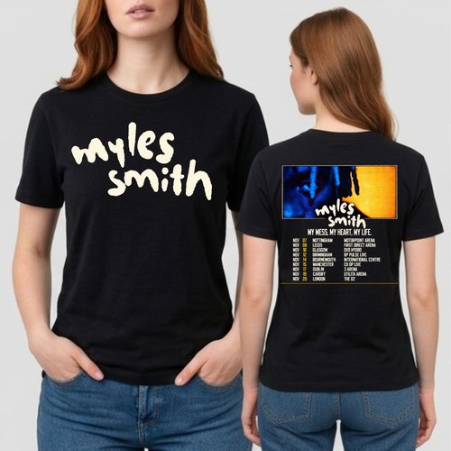 Myles smith tour shirt - smith, mess