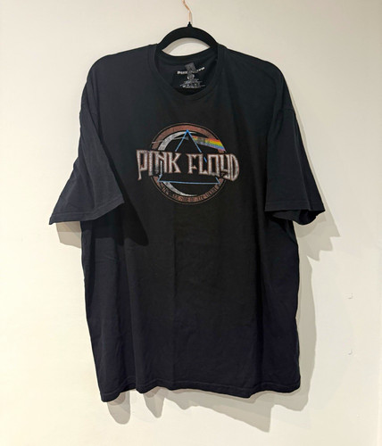 Pink floyd black logo - pink,