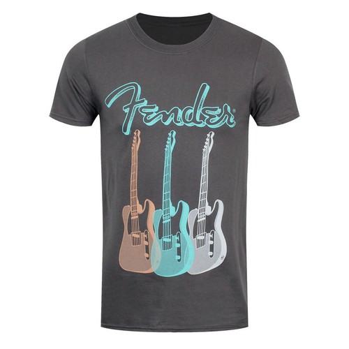 Fender shirt triple guitar - t-shirt,
