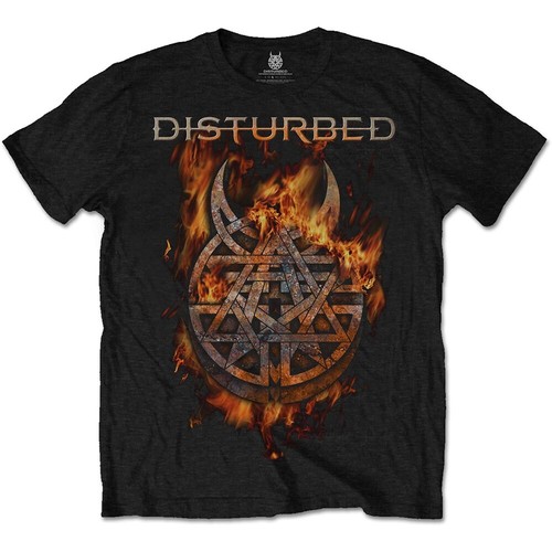 Disturbed shirt burning - disturbed, t-shirt