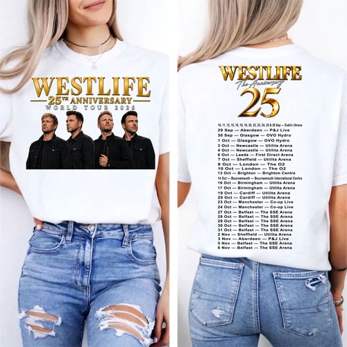 Westlife 25th anniversary - anniversary, t