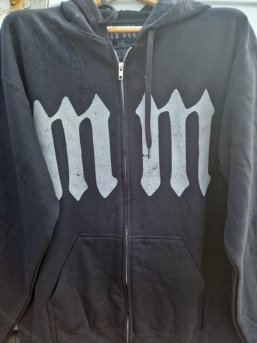 Marilyn manson hoodie size - manson,
