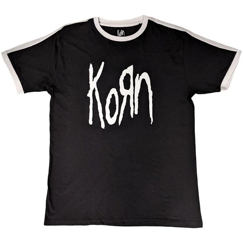Korn ringer shirt logo - korn,