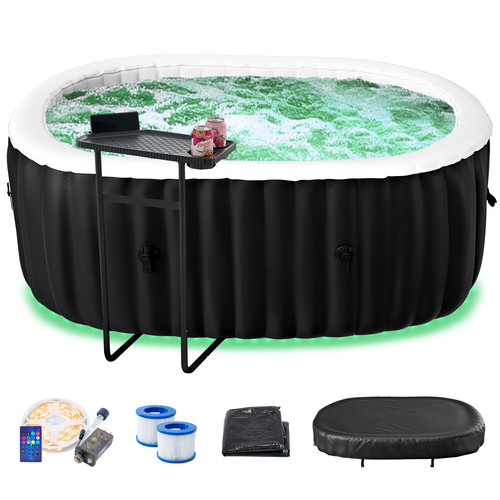 Inflatable hot tub with 8 - h&zt,