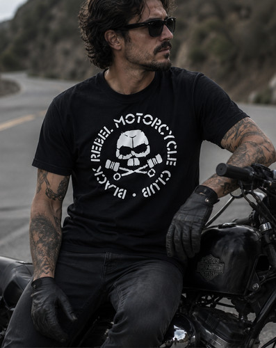 Black rebel motorcycle - motorcycle, club